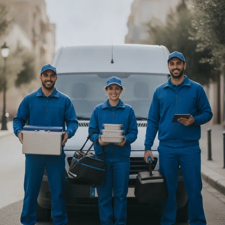 Entrega de Comidas equipo en Rivas-Vaciamadrid